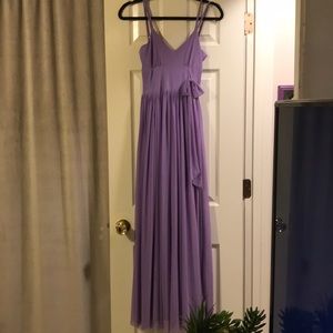 lavender maxi dress